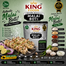 King Foods Malai Boti Recipe Masala – 1kg
