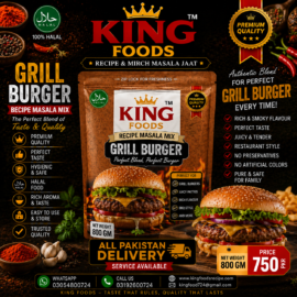 King Foods Grill Burger & Sandwich Recipe 500g