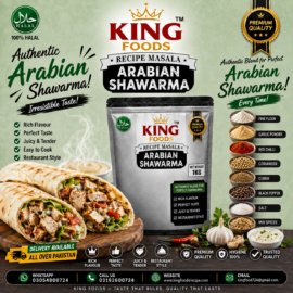 King Foods Arabian Shawarma Recipe Masala – 1kg